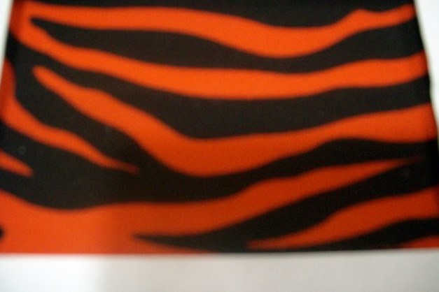 2. Red-Black Zebra Animal Print